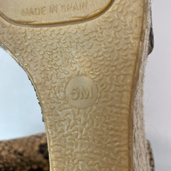 Vince Sonora Espadrilles Wedge Heels Sandals Size 5 - Picture 10 of 11